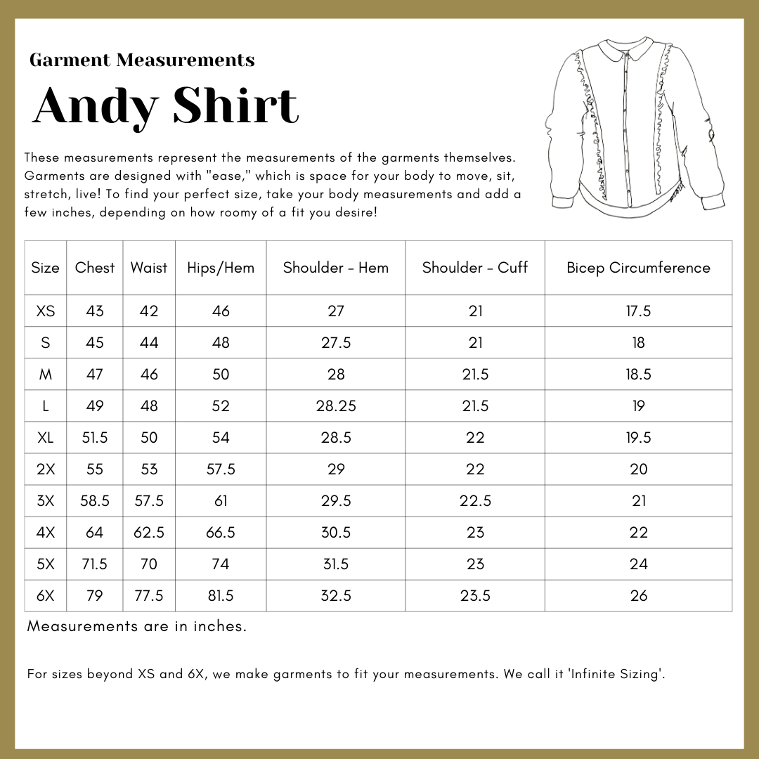 The Andy Shirt by Connally Goods
