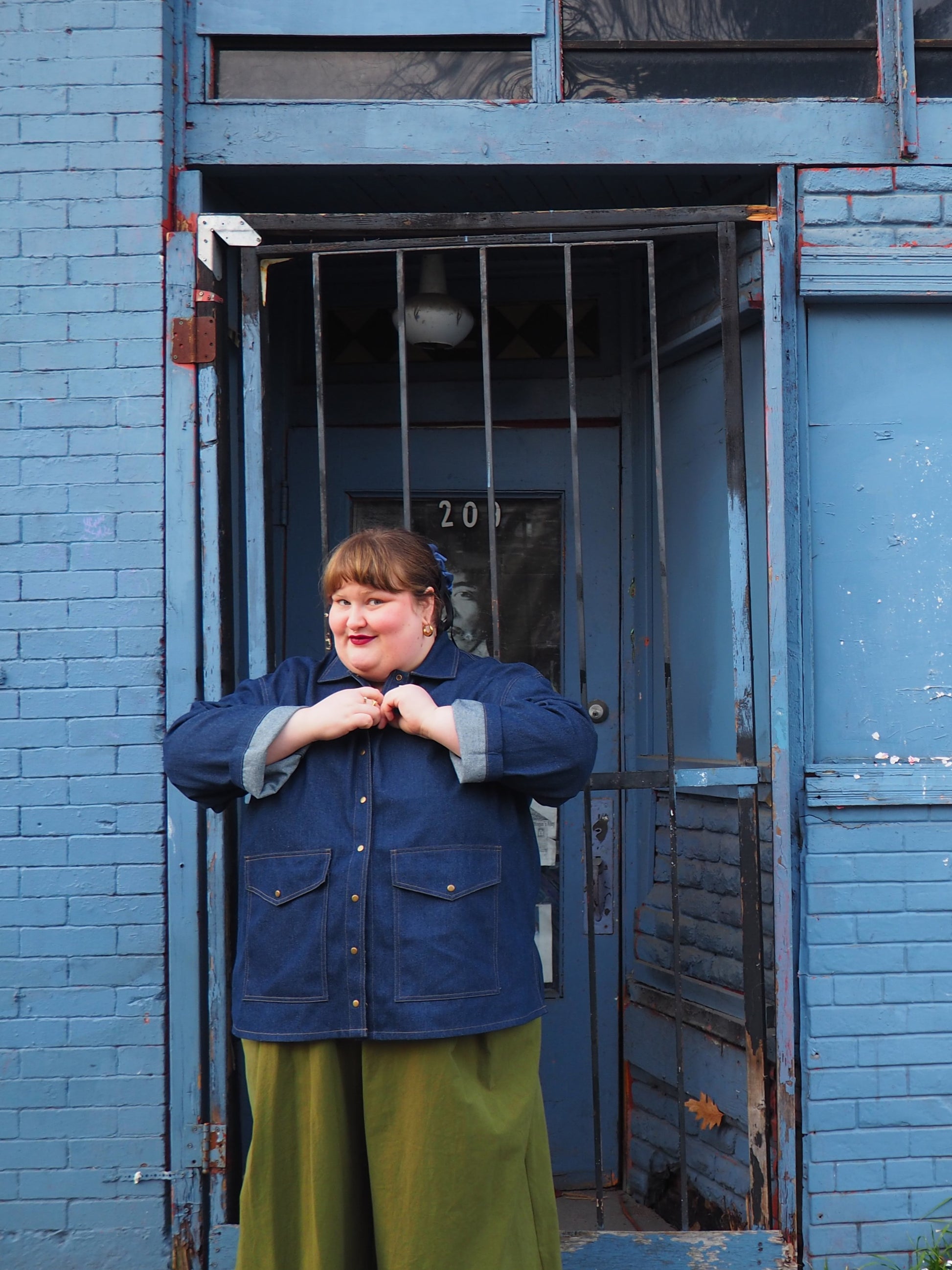Fay Denim Chore Coat by Connally Goods
