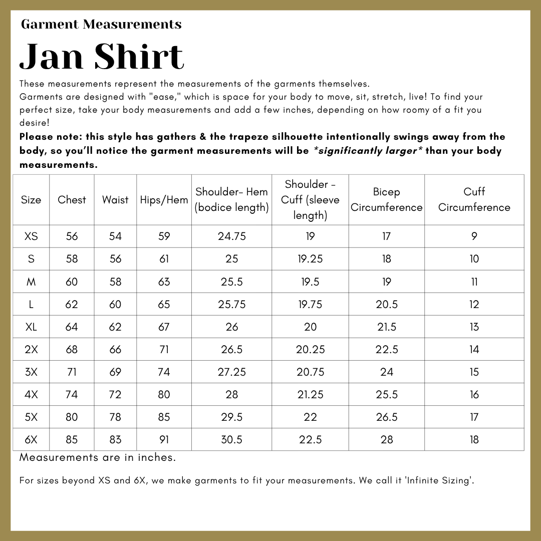 Jan Shirt by Connally Goods