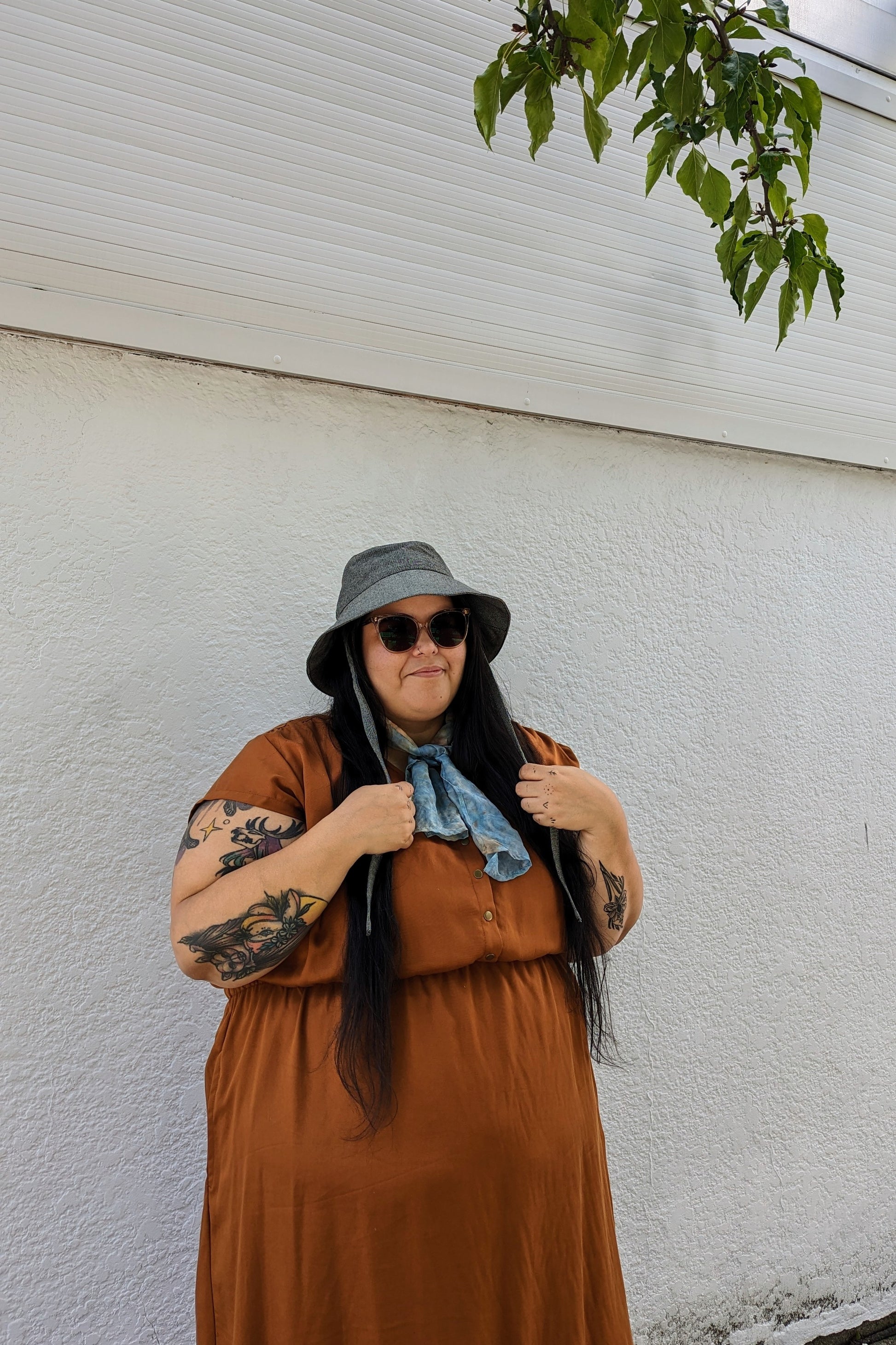 Pipet Hat with ties