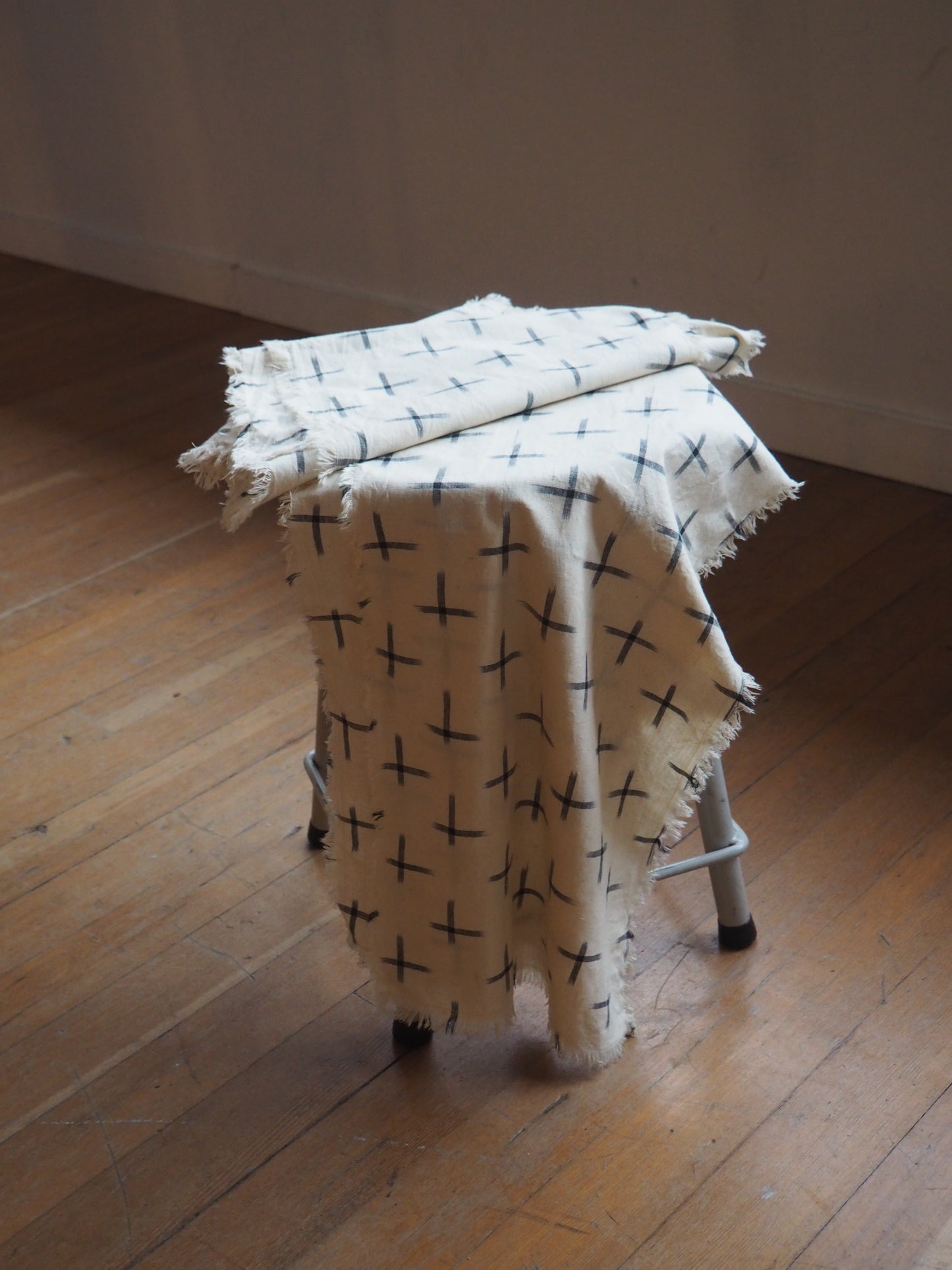 Handwoven Ikat Cotton Scarf by Connally Goods