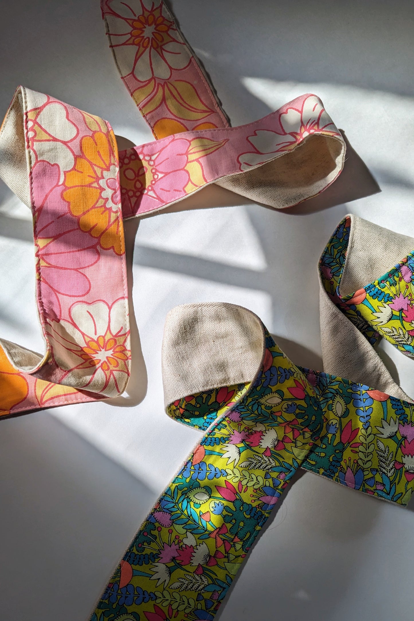 Hannah Ascot Scarf Set (Retro Floral) by Connally Goods