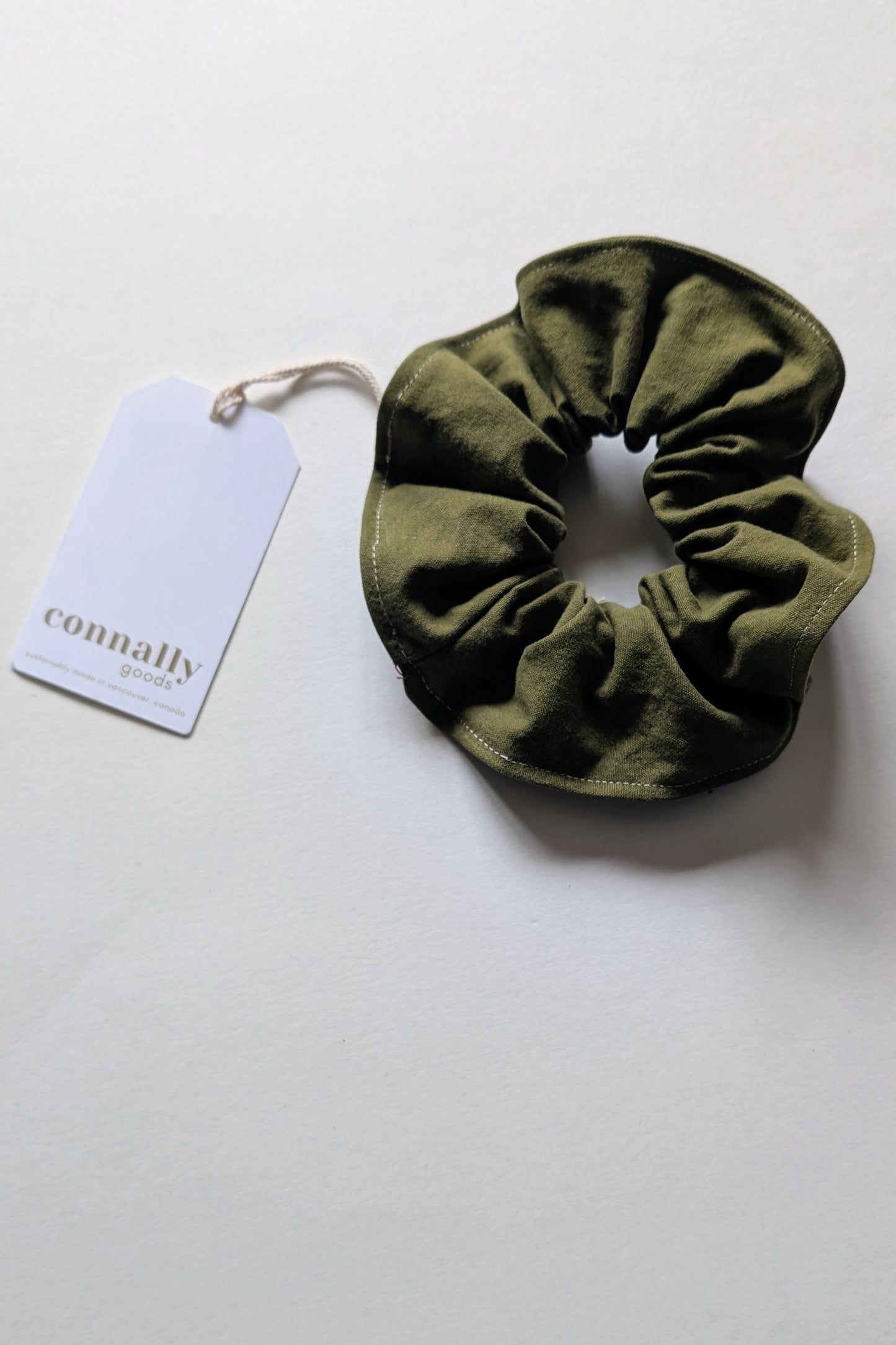 Zero Waste Cotton Solo Scrunchie by Connally Goods