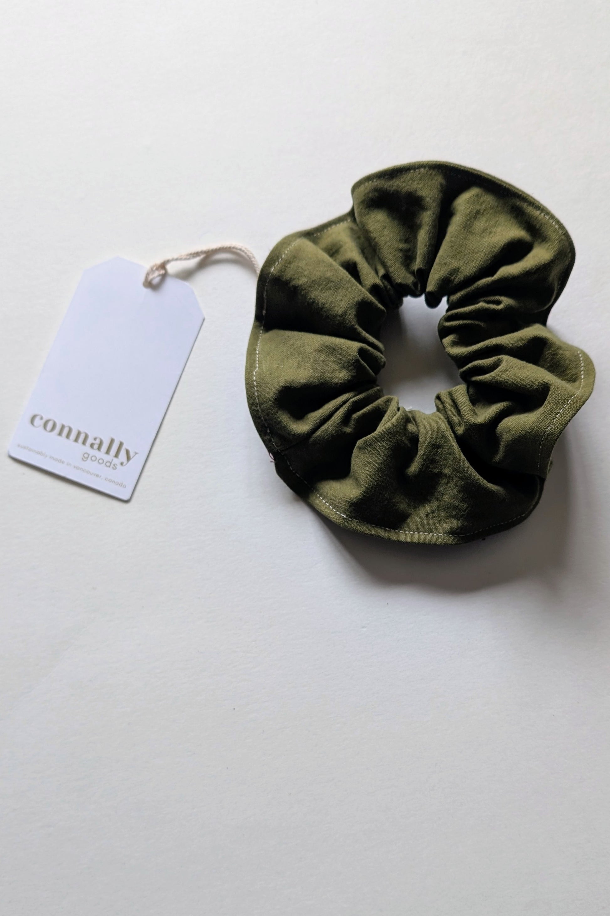 Zero Waste Cotton Solo Scrunchie by Connally Goods