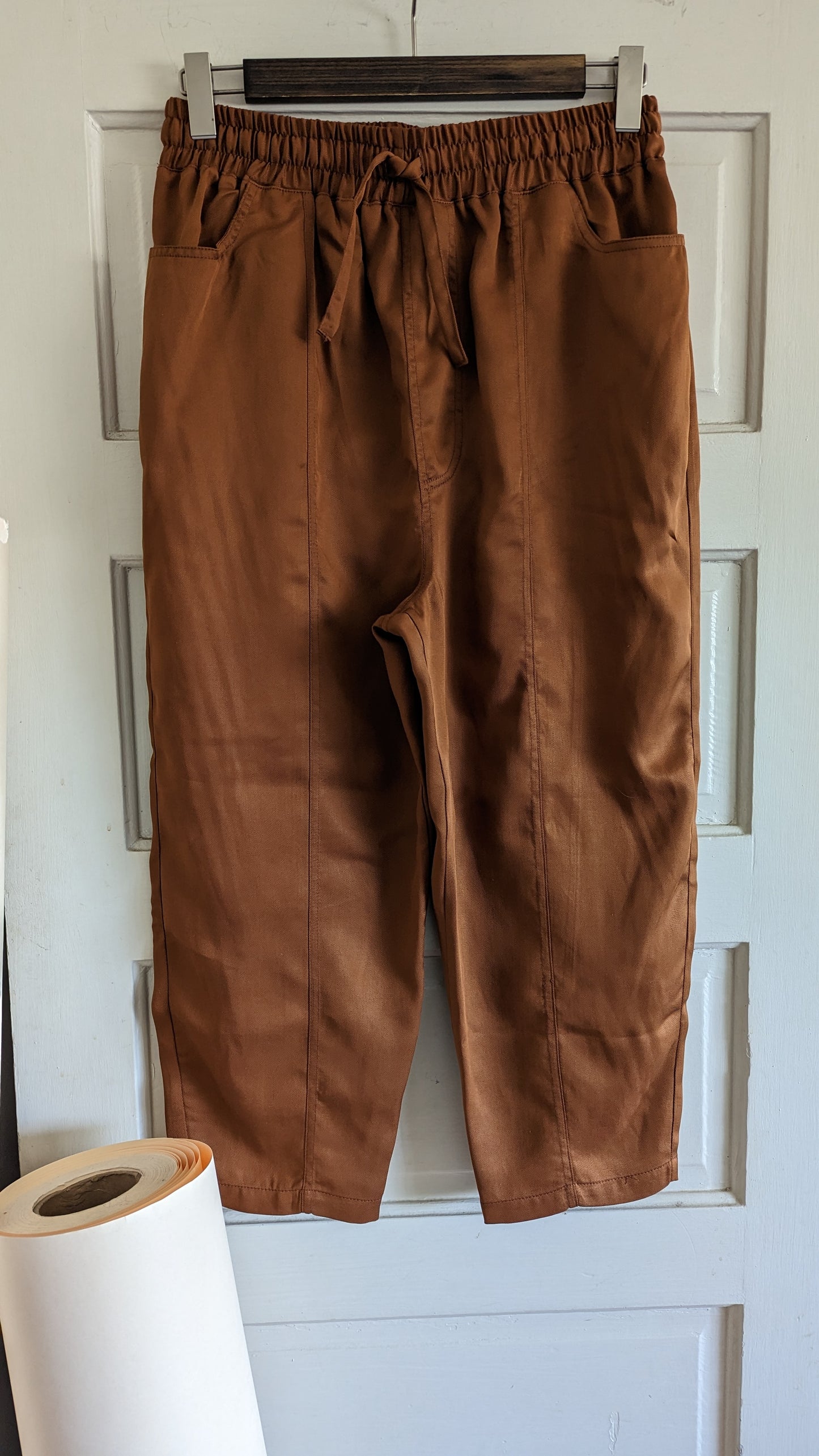 Ramona Utility Trousers (Original)- Cedar Tencel Twill by Connally Goods