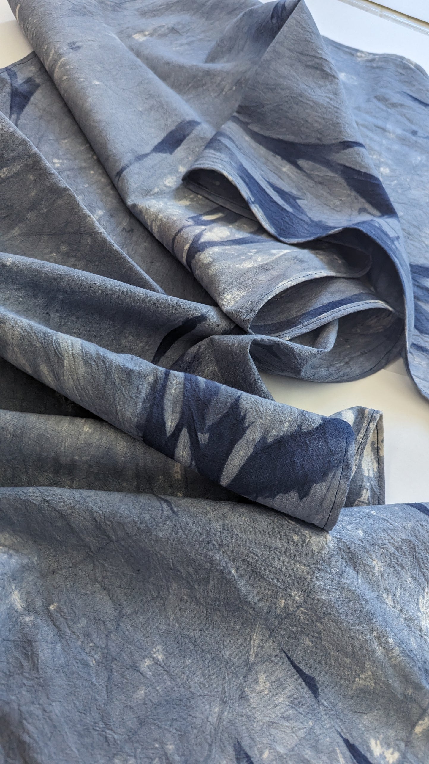 PREORDER: Hand Dyed Organic Cotton Bedspread Blanket (OOAK - Indigo ) by Connally Goods