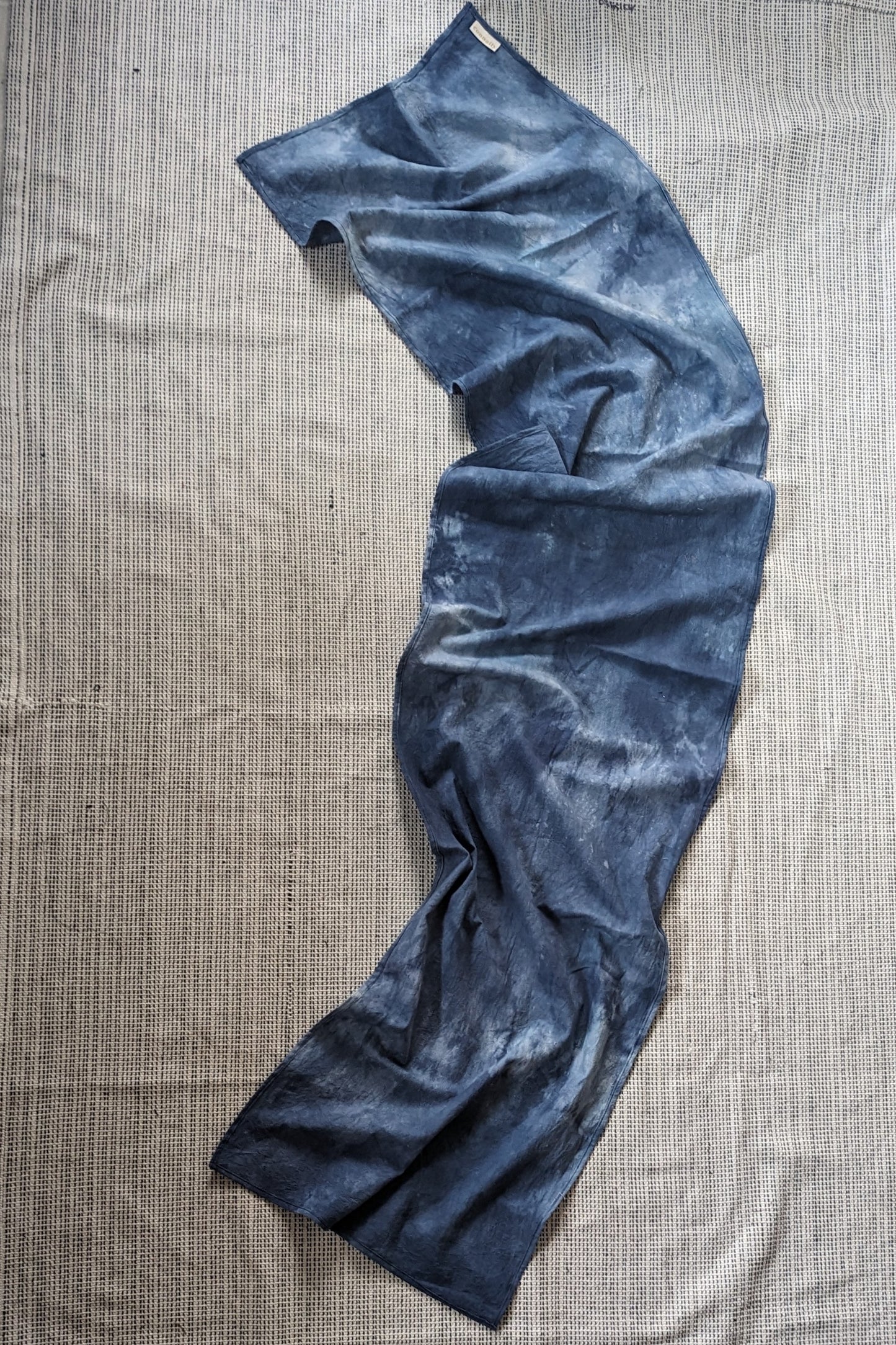 Hand Dyed Organic Cotton Scarf