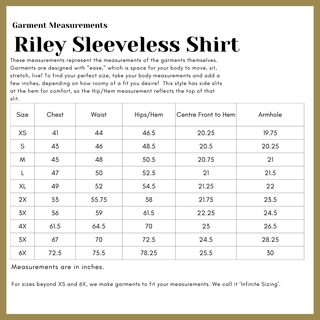 Riley Sleeveless Shirt - Sandwashed Tencel