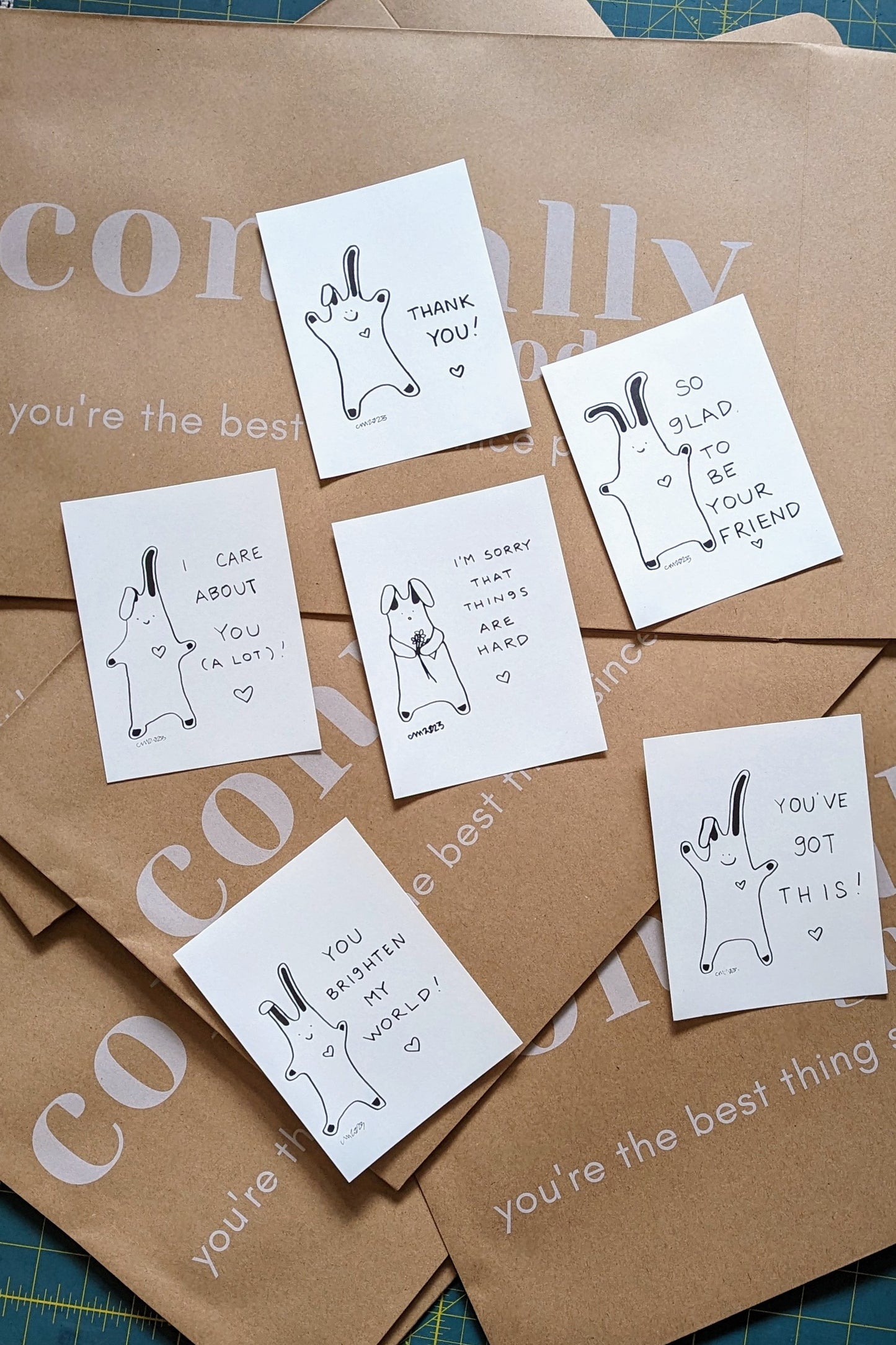 Babbit Greeting Card Set by Connally Goods