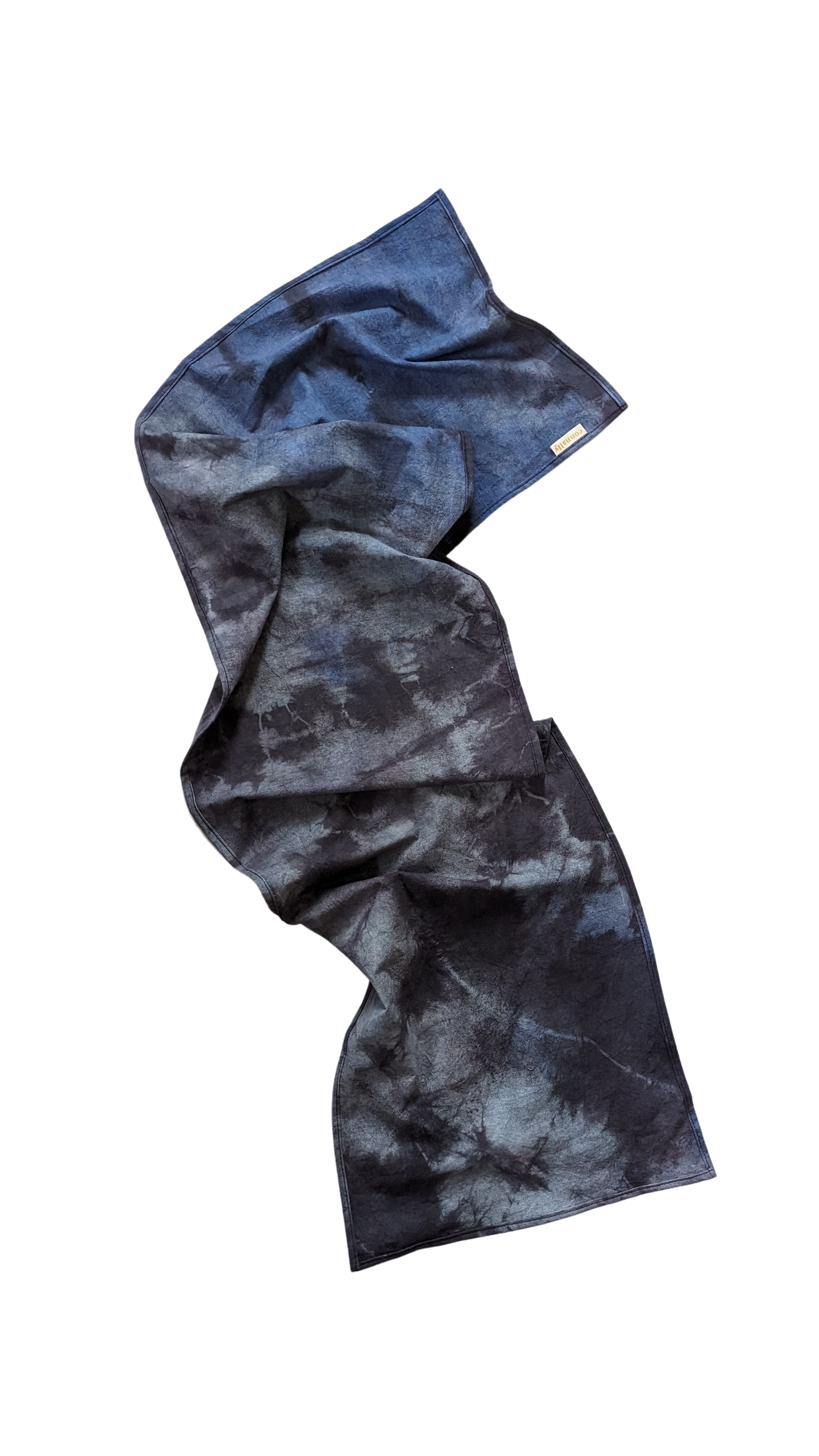 Hand Dyed Organic Cotton Scarf