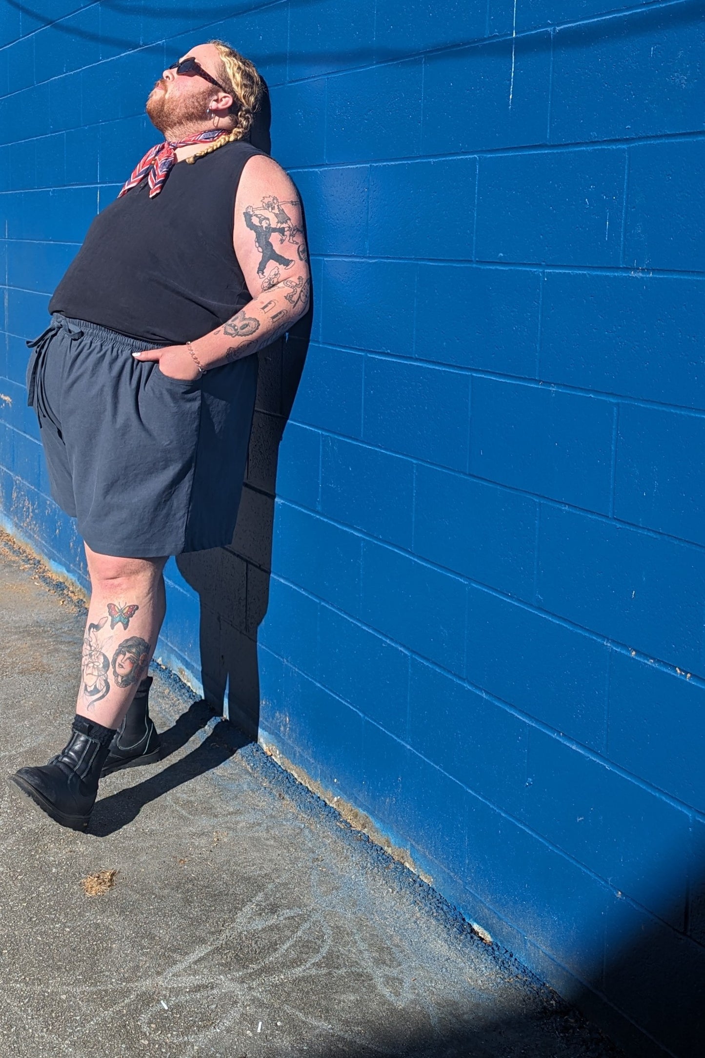Mae Shorts in Organic Brushed Cotton