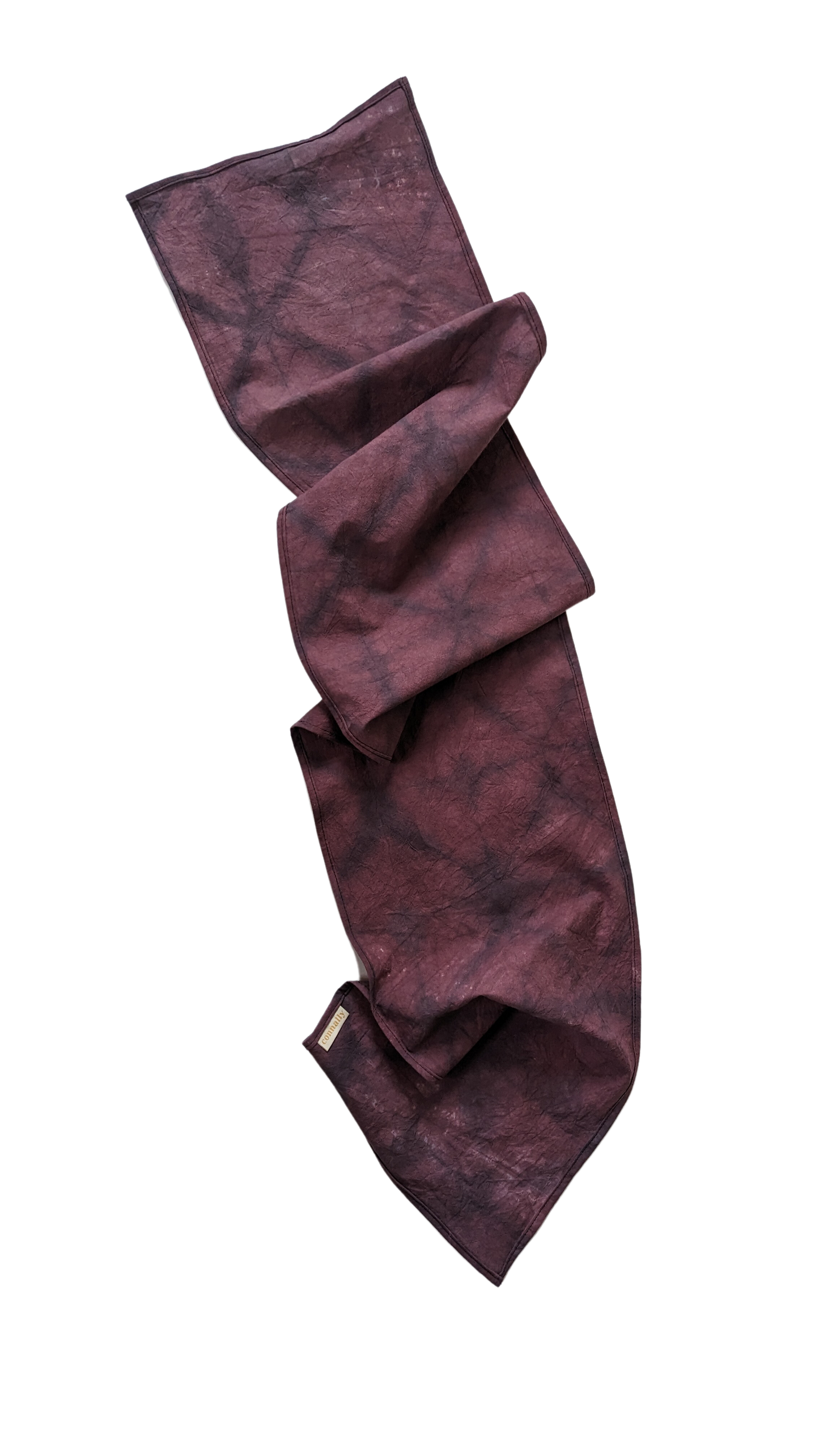 Hand Dyed Organic Cotton Scarf