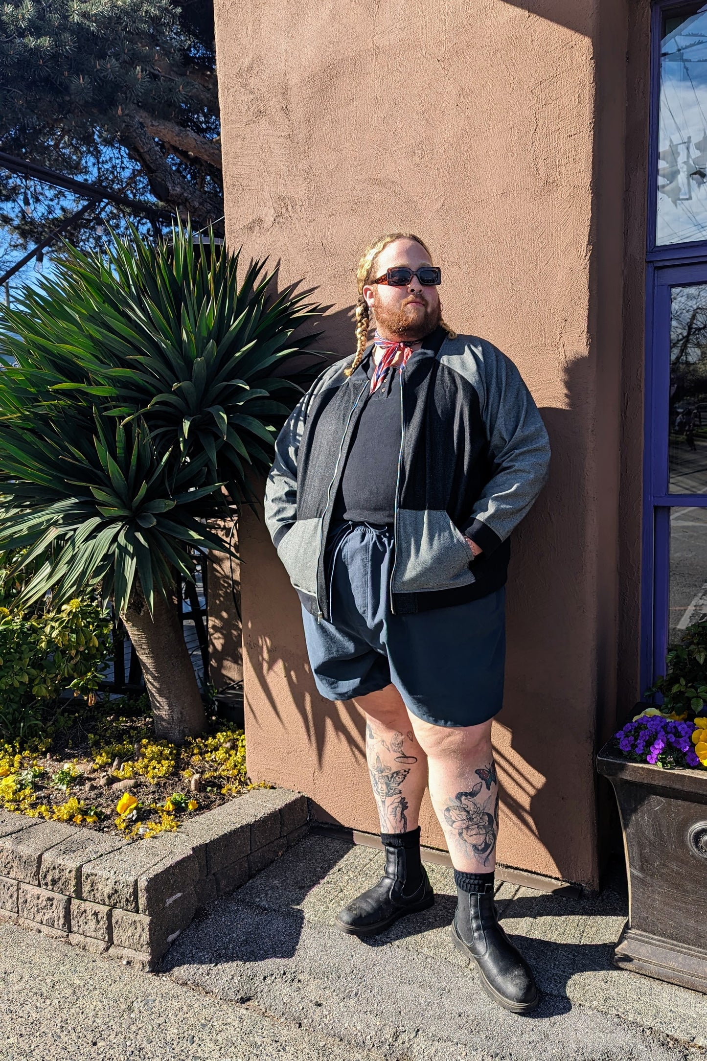 Mae Shorts in Organic Brushed Cotton