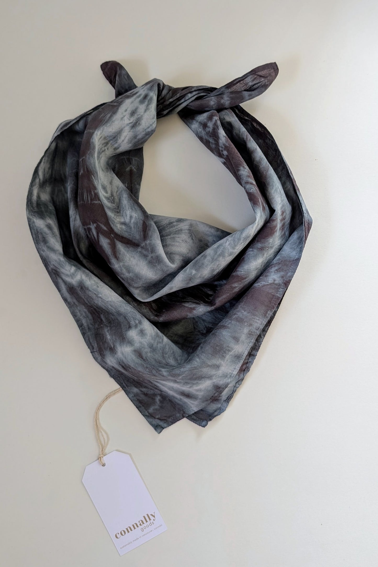 Organic Cotton Bandana (Hand-Dyed)