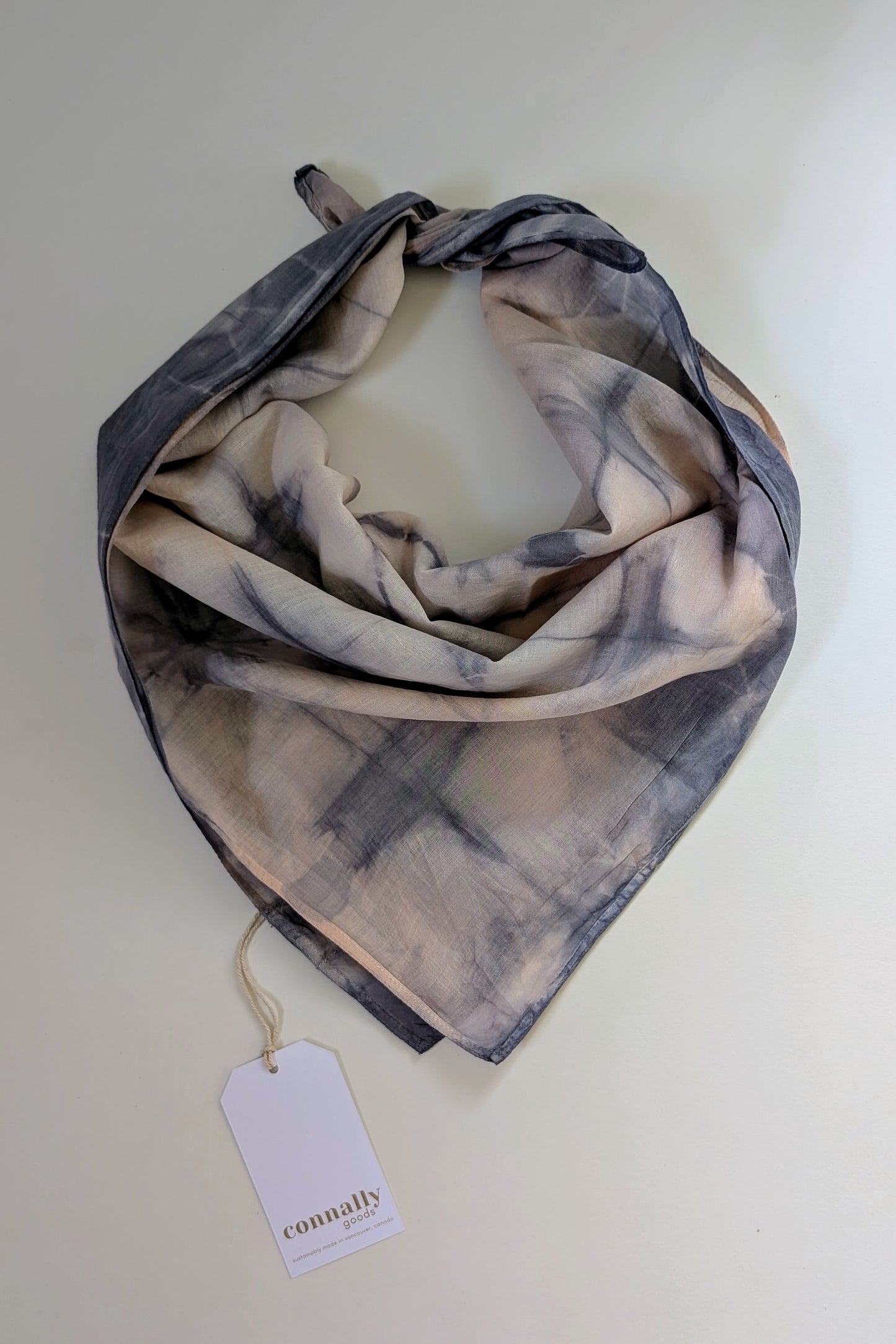 Organic Cotton Bandana (Hand-Dyed)