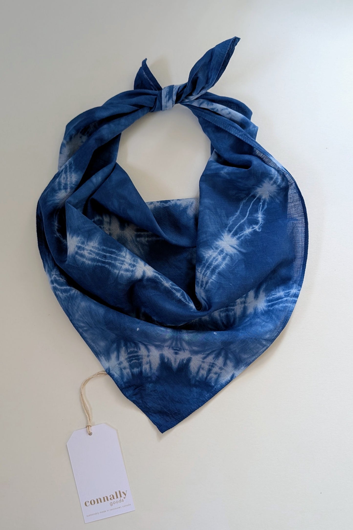 Organic Cotton Bandana (Hand-Dyed)