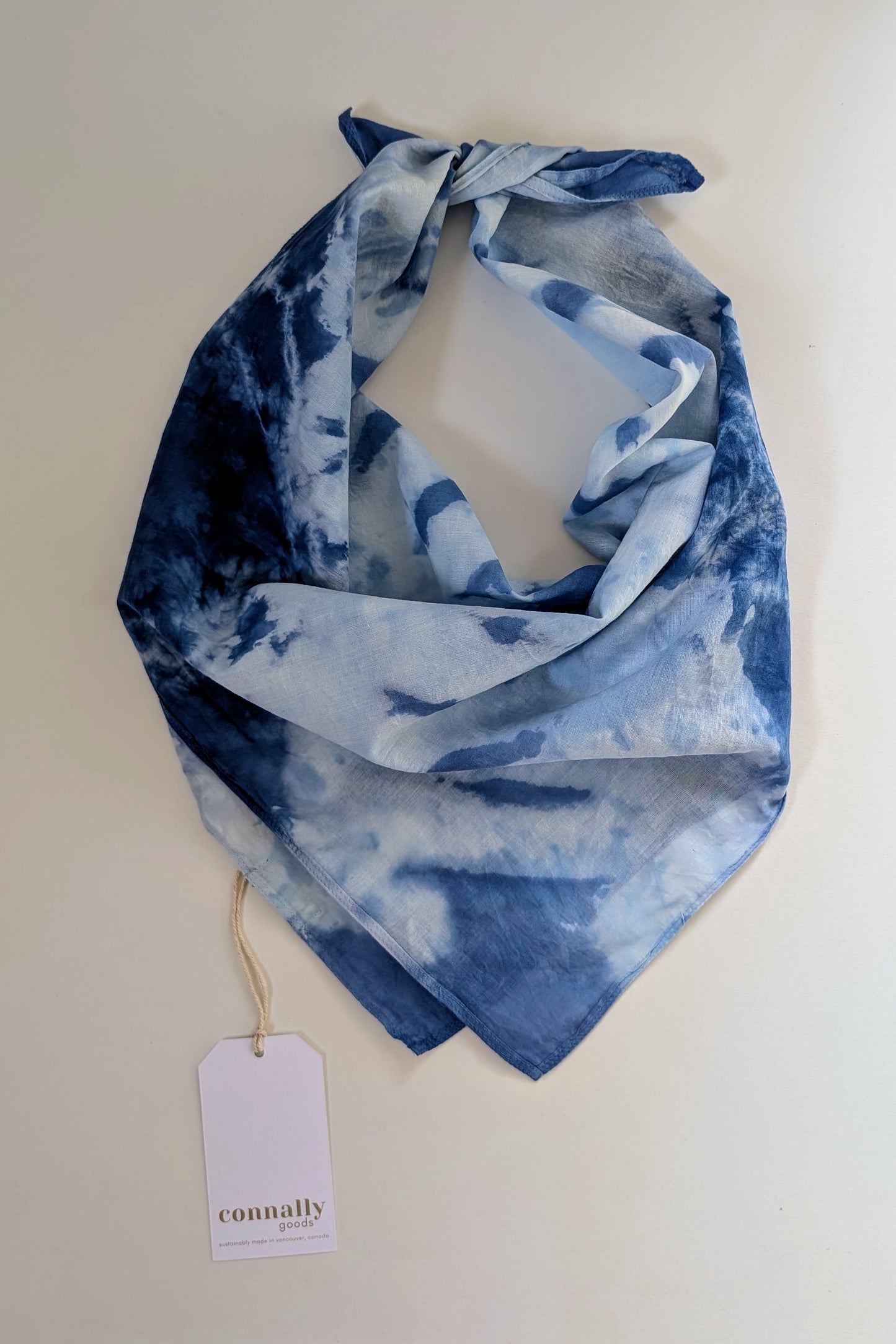 Organic Cotton Bandana (Hand-Dyed)