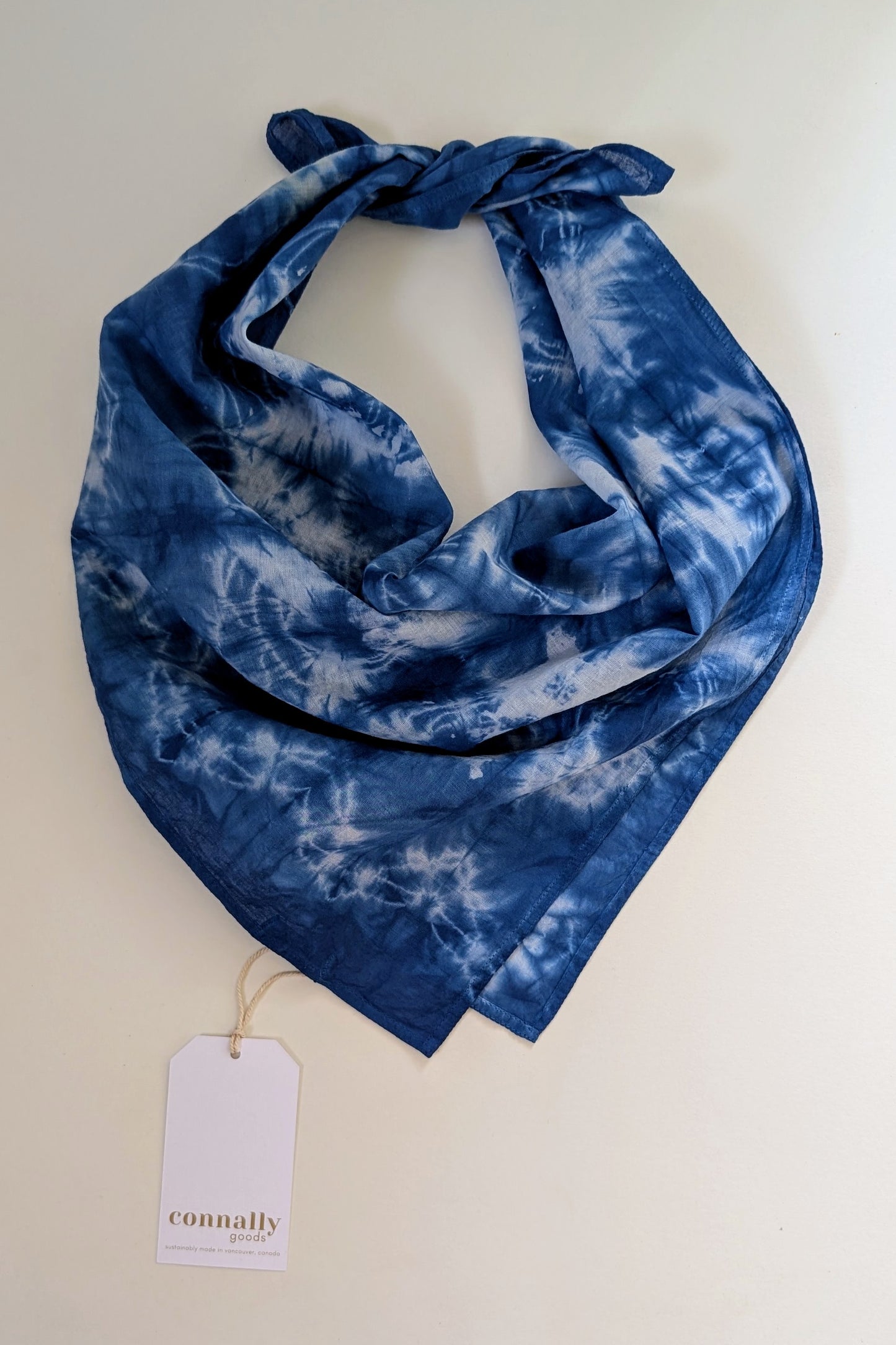 Organic Cotton Bandana (Hand-Dyed)