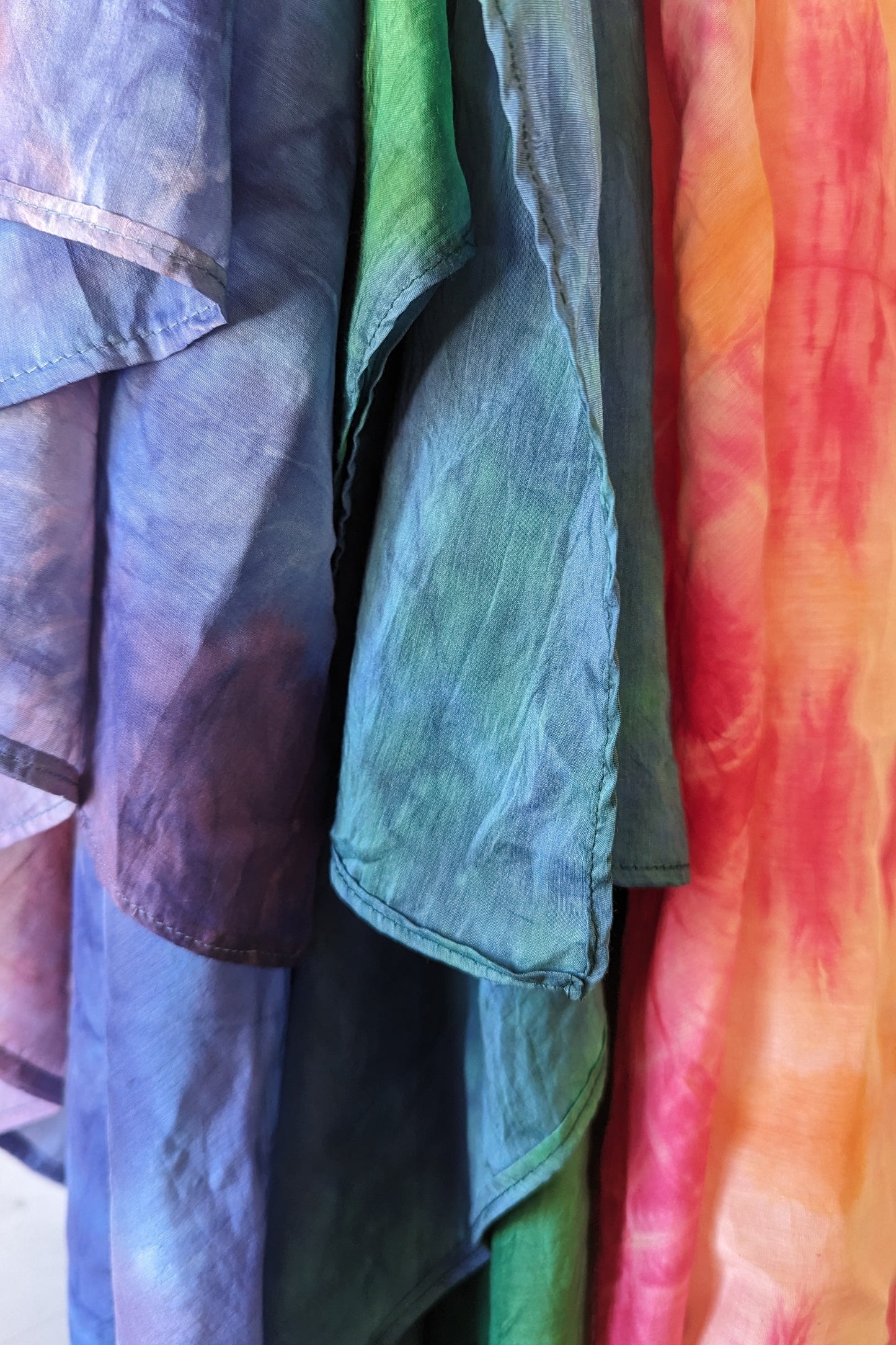 Jumbo Hand Dyed Silk Scarf