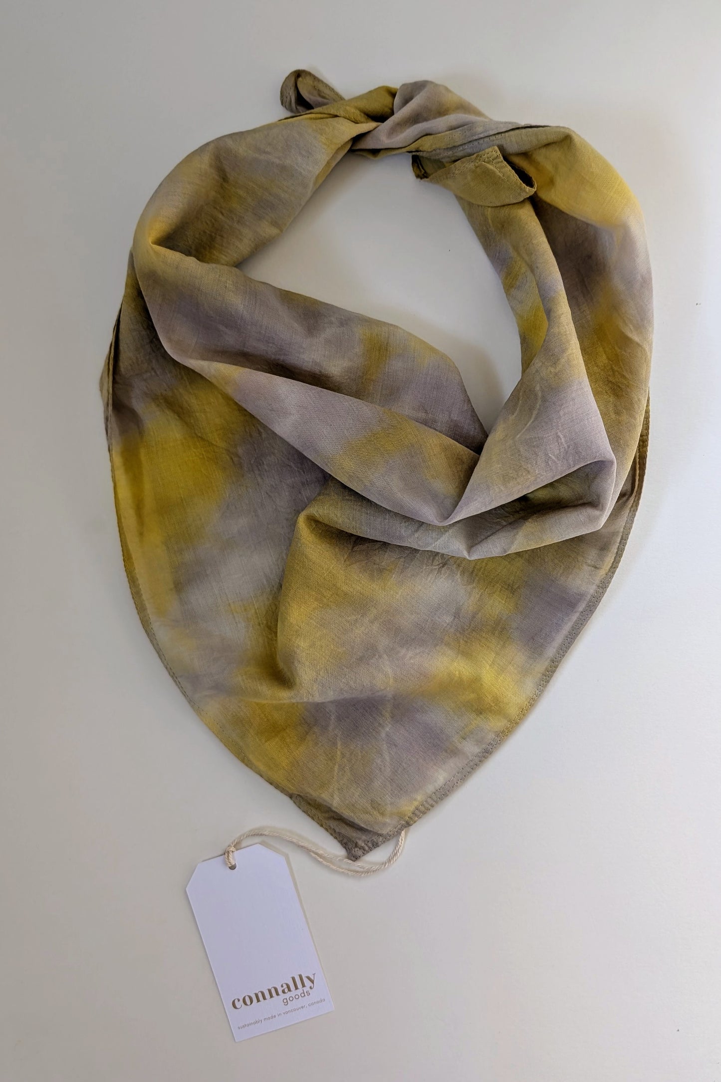 Organic Cotton Bandana (Hand-Dyed)