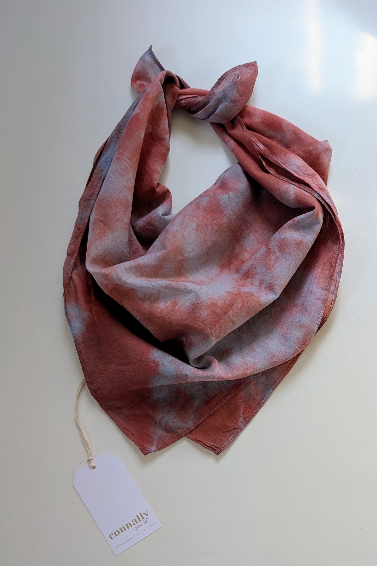 Organic Cotton Bandana (Hand-Dyed)
