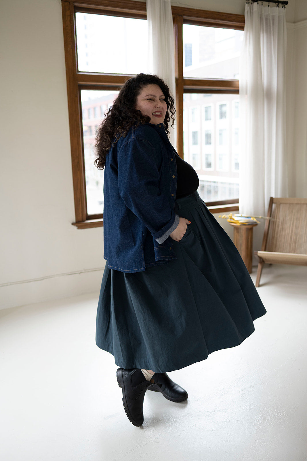 Marnie Midi Skirt by Connally Goods