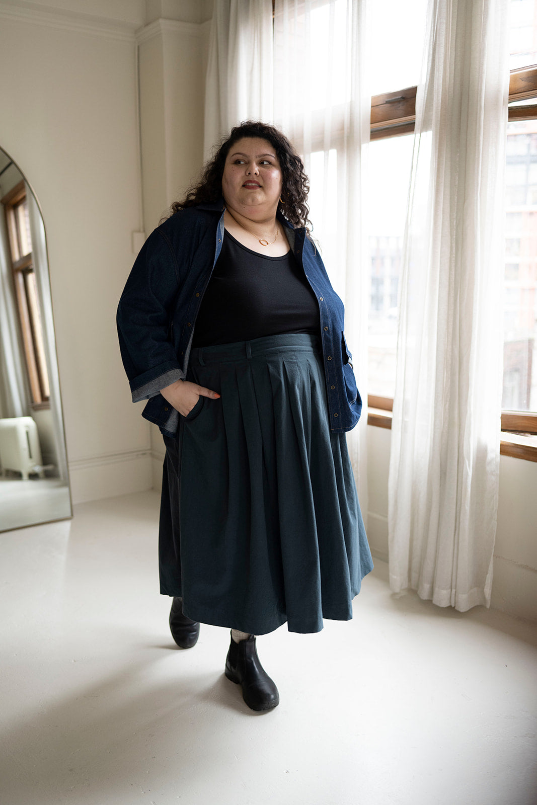 Marnie Midi Skirt by Connally Goods