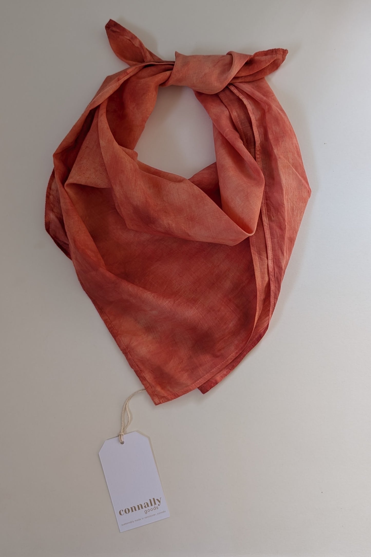 Organic Cotton Bandana (Hand-Dyed)