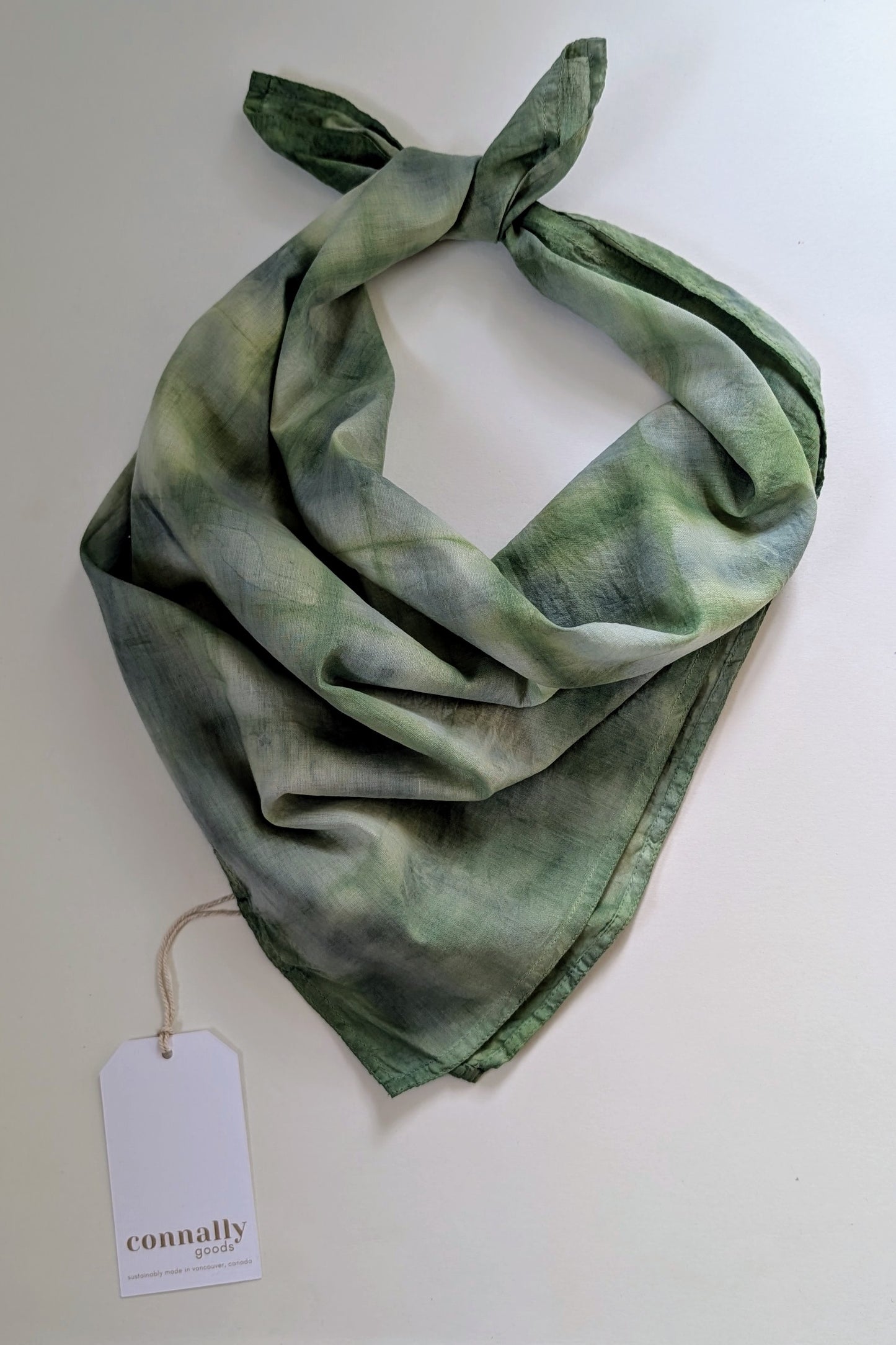 Organic Cotton Bandana (Hand-Dyed)