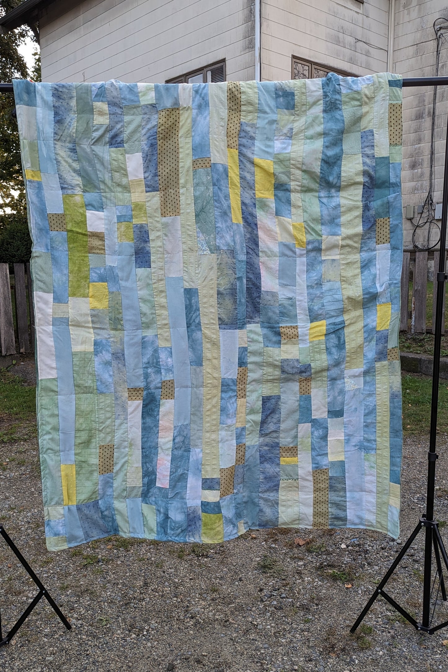 Seaglass Patchwork Quilt