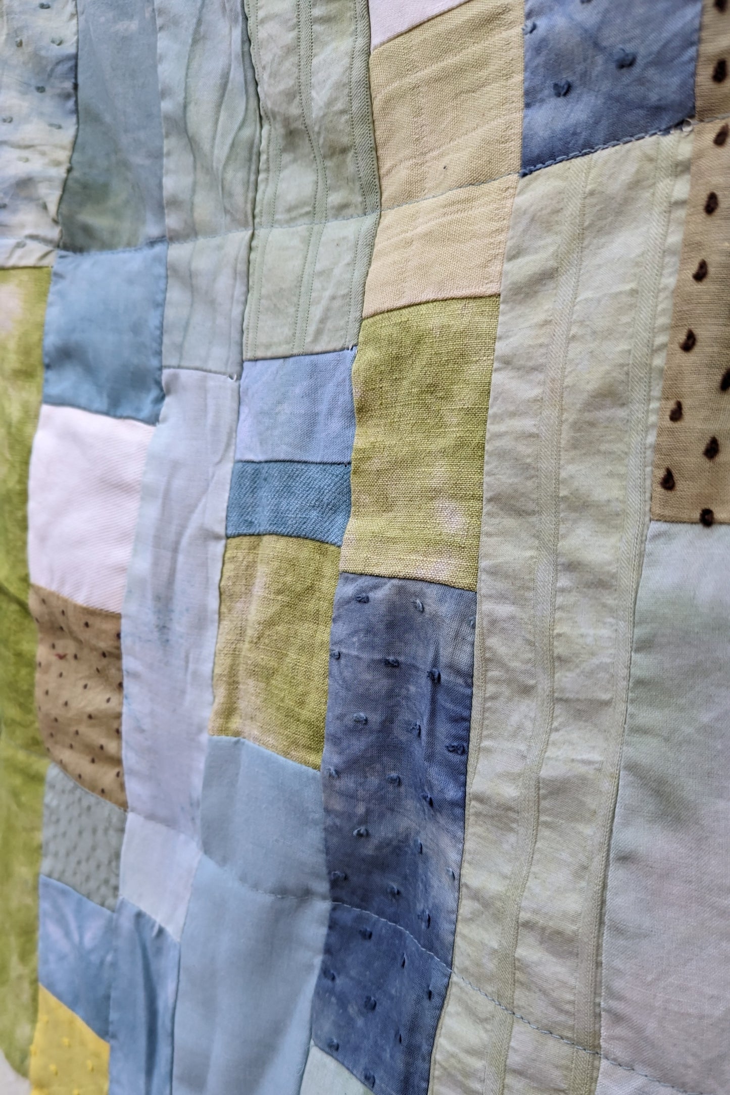 Seaglass Patchwork Quilt