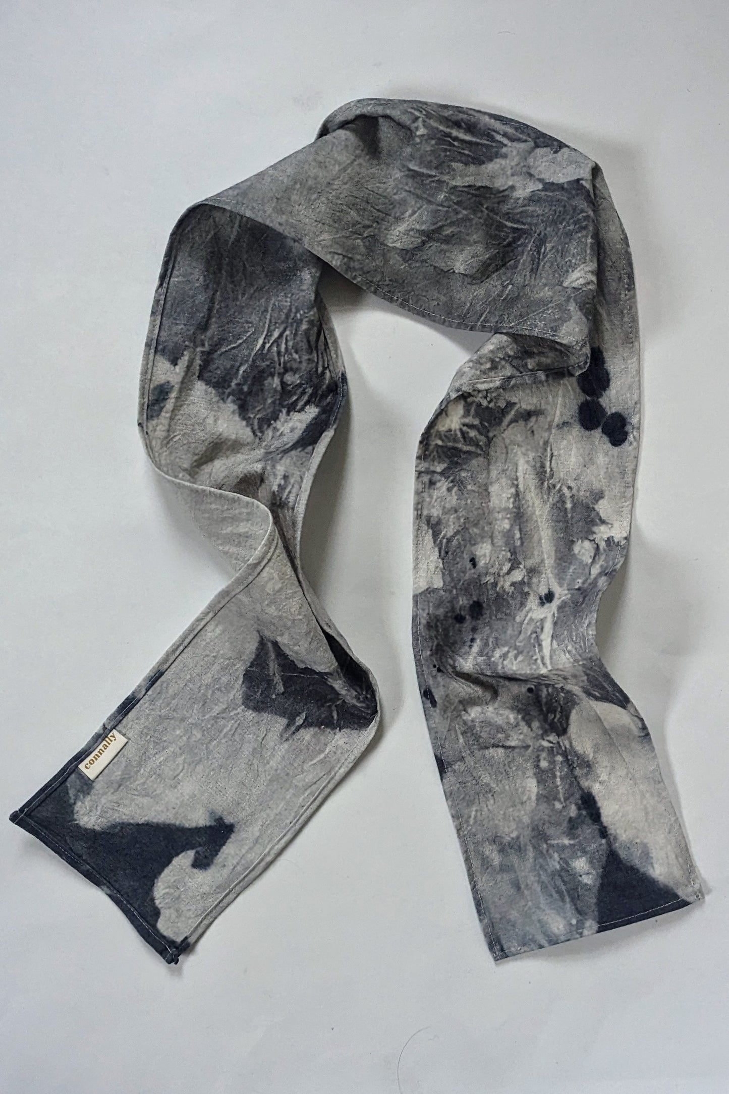 Hand Dyed Organic Cotton Scarf