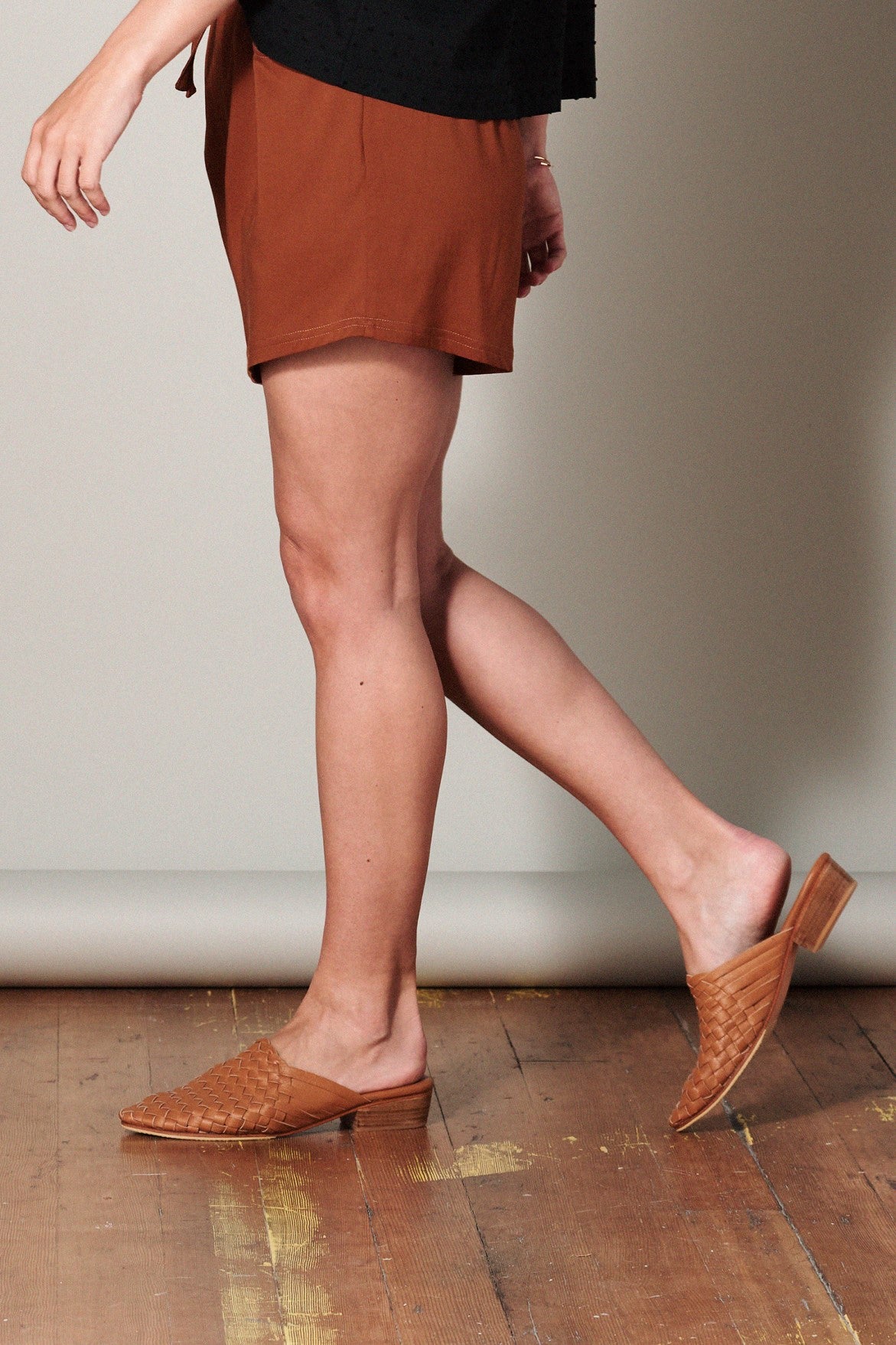 Bradley Shoes in Brown Leather by Connally Goods
