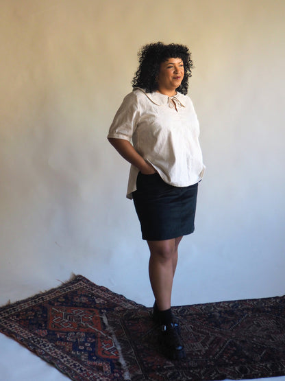 Lola Shirt in Cotton-Linen (Pre-Order)