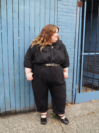 Amy Trousers in Organic Cotton Canvas