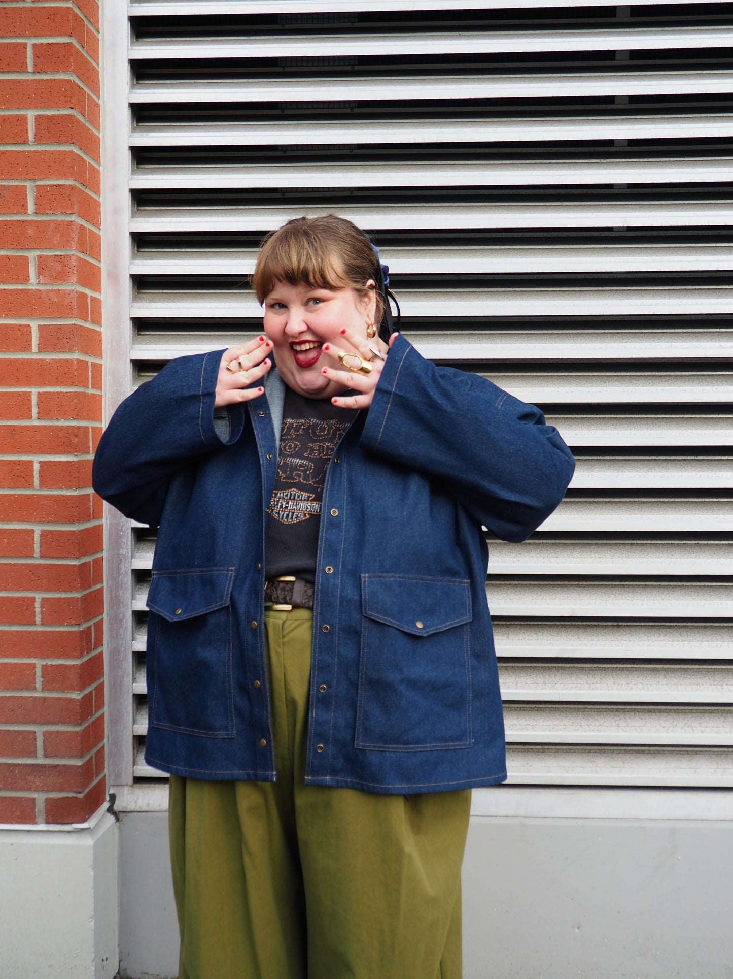 Fay Denim Chore Coat by Connally Goods