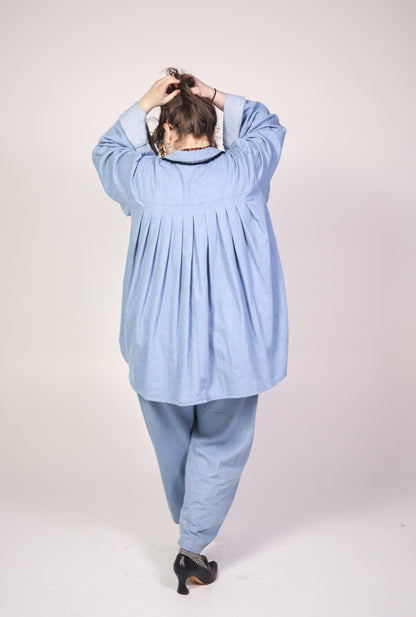 Astrid Shirt in Lightweight 6oz Denim (100% Cotton)