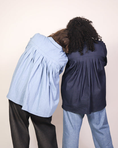 Astrid Shirt in Lightweight 6oz Denim (100% Cotton)