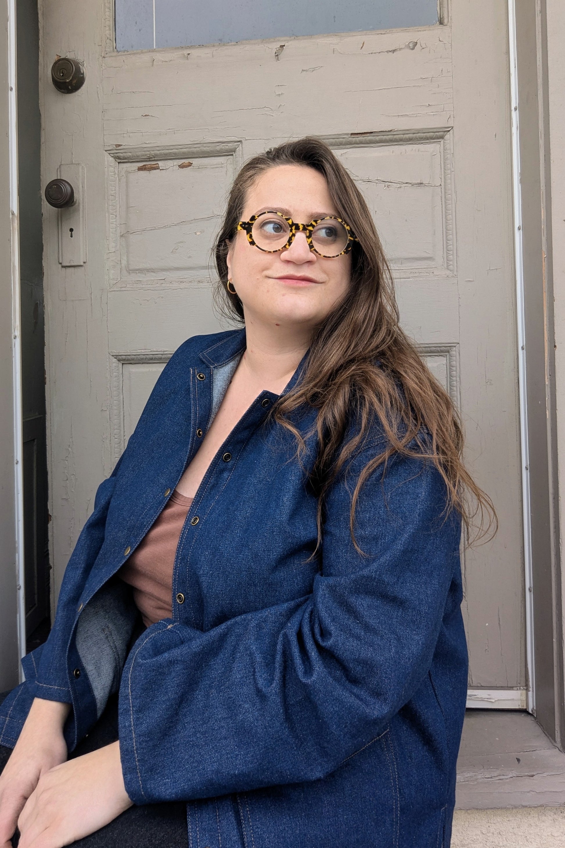 Fay Denim Chore Coat by Connally Goods