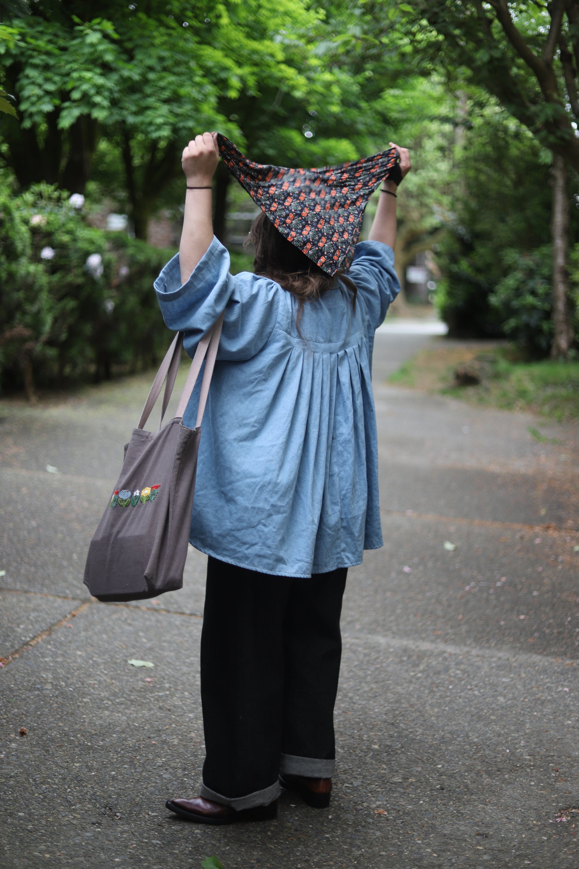 Folk Art bandana by Connally Goods