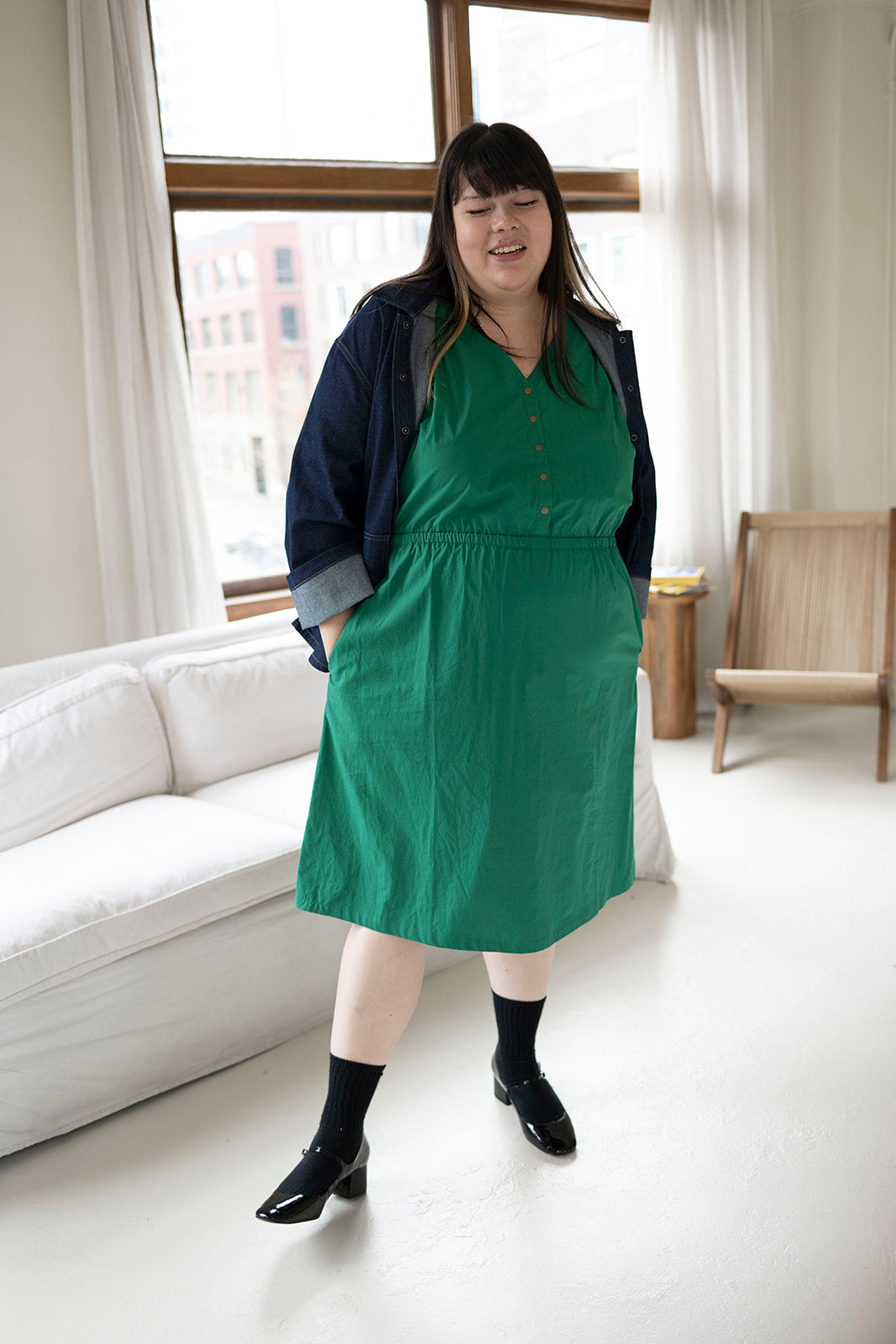 The Gwen Dress in Cotton