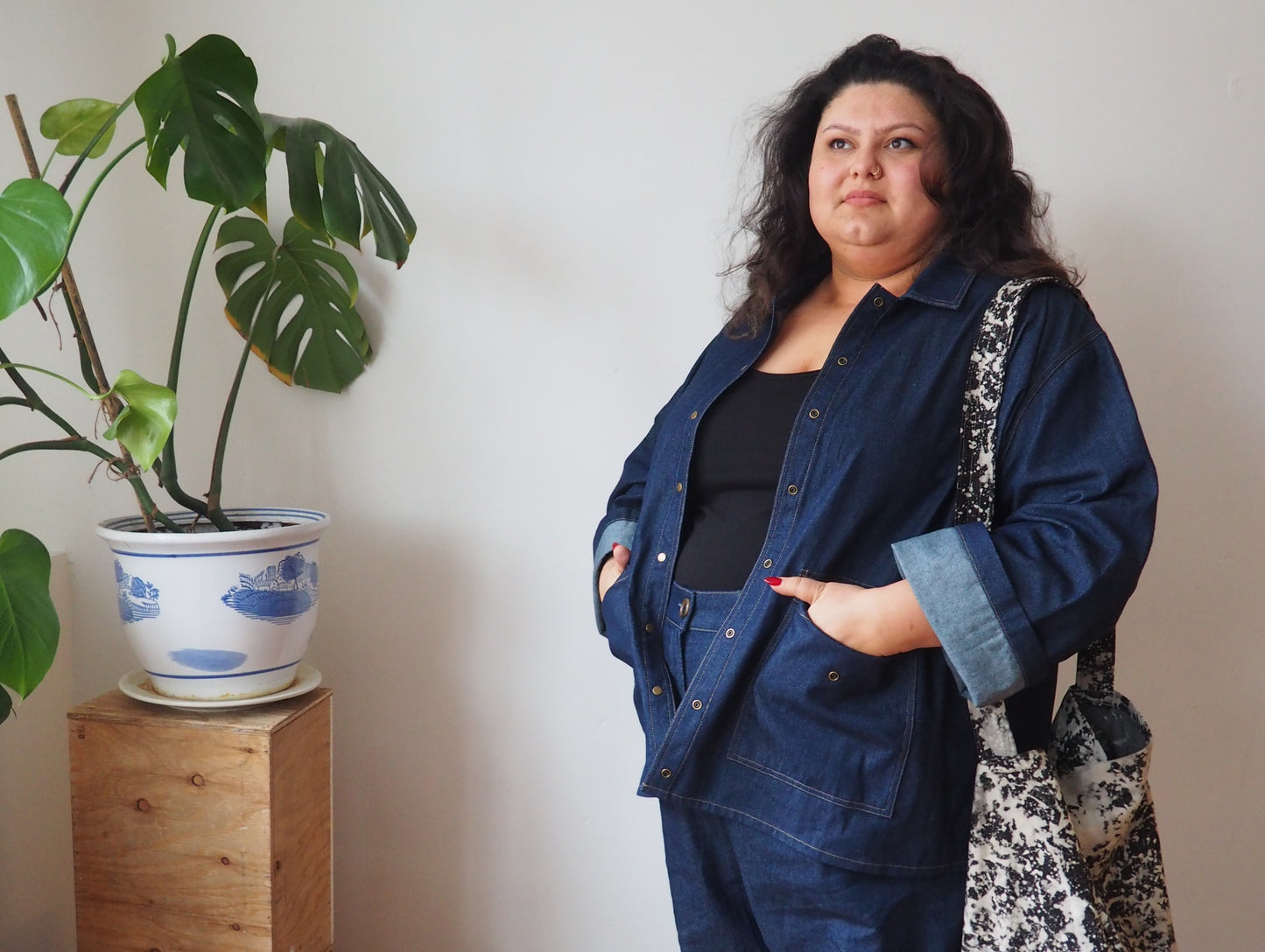 Fay Denim Chore Coat