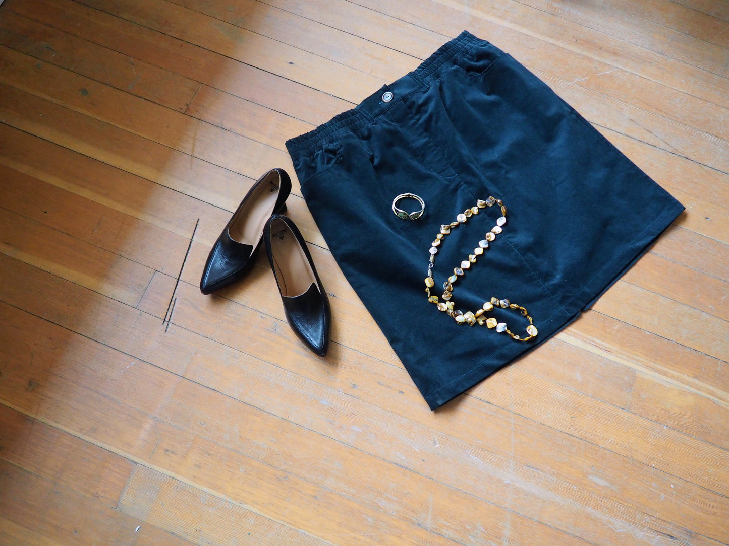 Kipling Corduroy Skirt in Dark Spruce