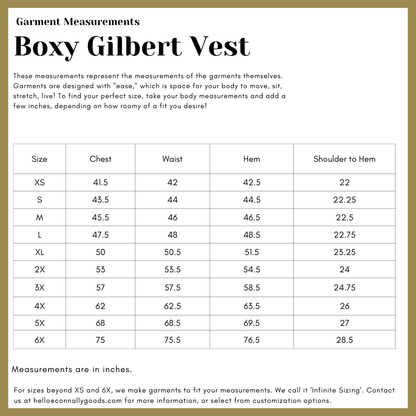 Gilbert Vest by Connally Goods