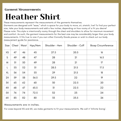 Heather Shirt by Connally Goods