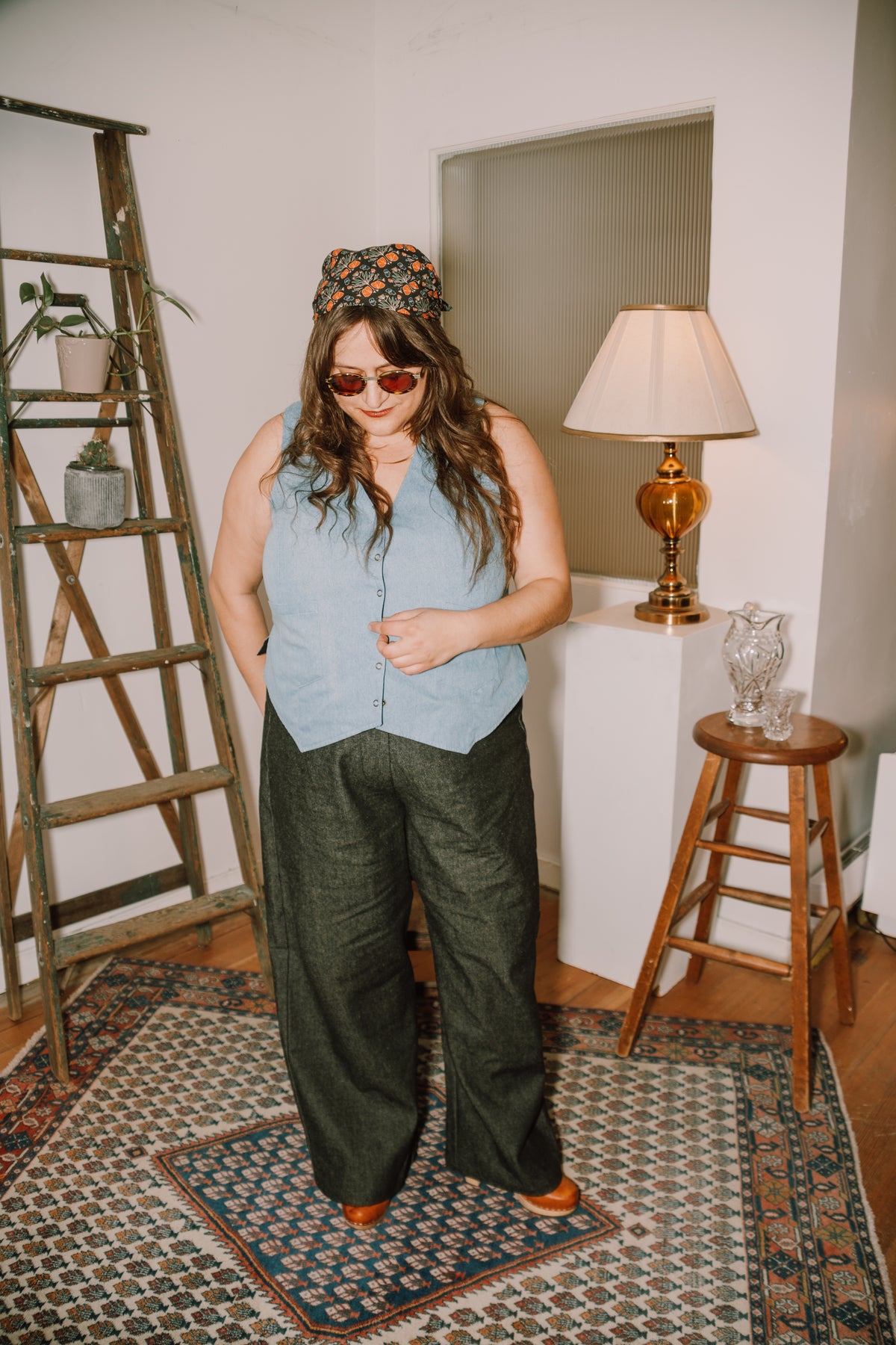 Spencer Reversible Cotton Vest (Pre-Order)