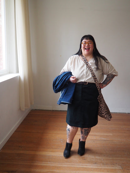 Kipling Corduroy Skirt in Dark Spruce