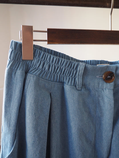 Chambray Amy Trousers by Connally Goods