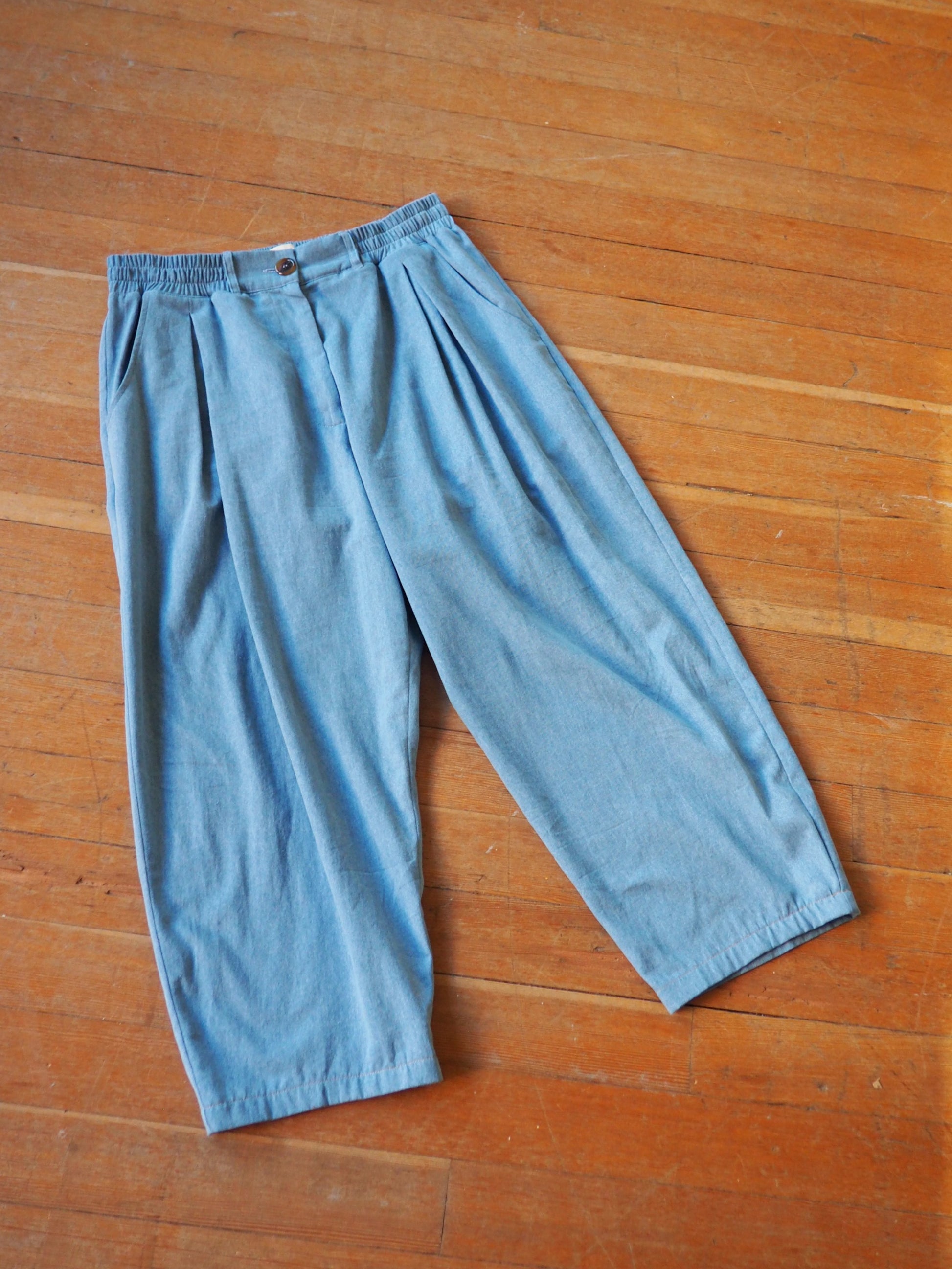 Chambray Amy Trousers by Connally Goods