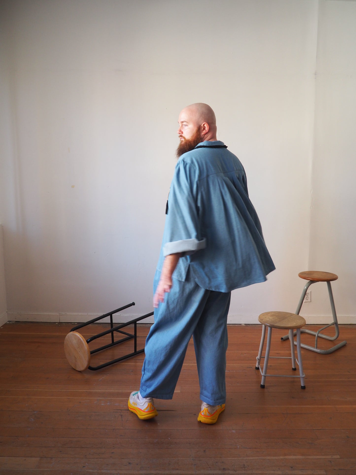 Astrid Shirt in Lightweight 6oz Denim (100% Cotton)